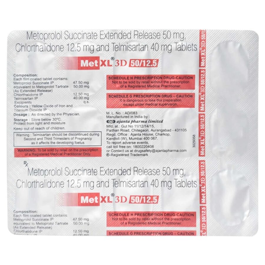 ACLOMET XL 3D TAB 50/12.5/40