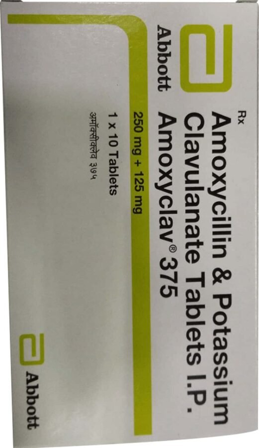 AMOXYCLAV 375 TAB