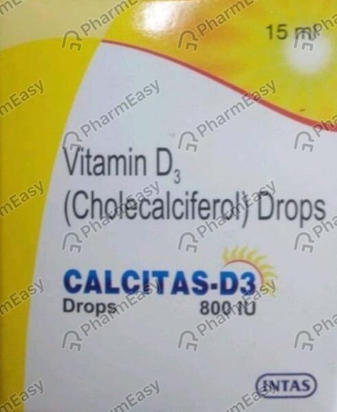 CALCITAS D3 800IU DROP