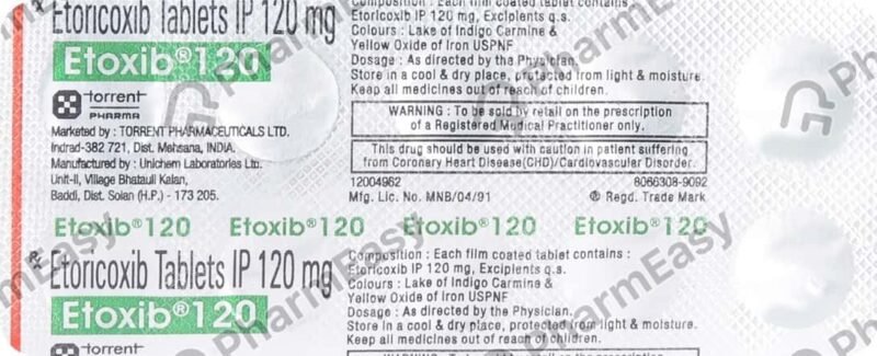 ETOXIB 120 TAB