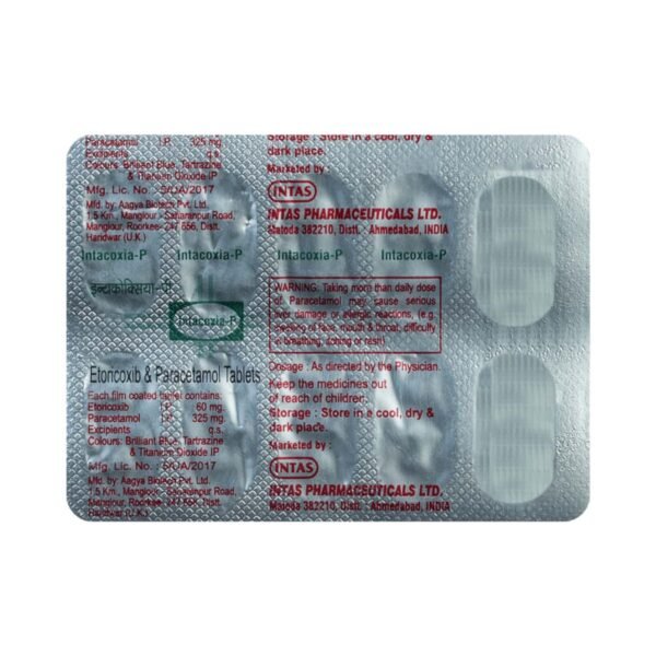 INTACOXIA 60 10TABLETS