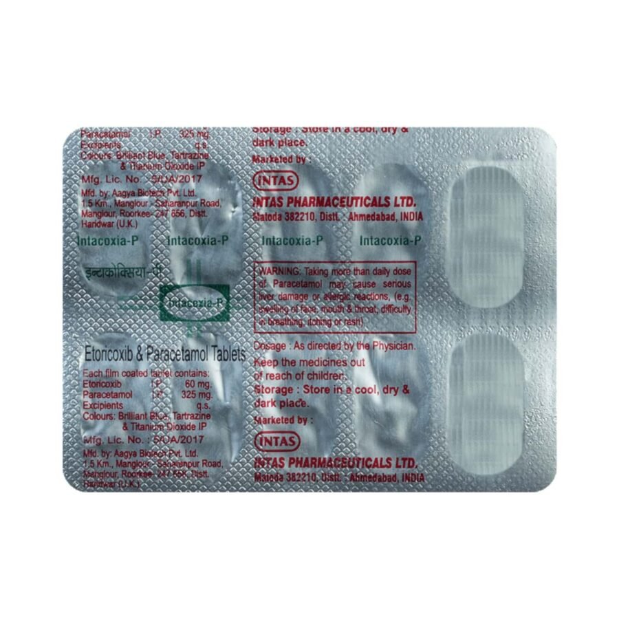 INTACOXIA 60 15TABLETS