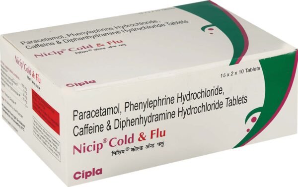 NICIP COLD & FLU NF TAB