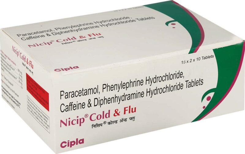 NICIP COLD & FLU NF TAB