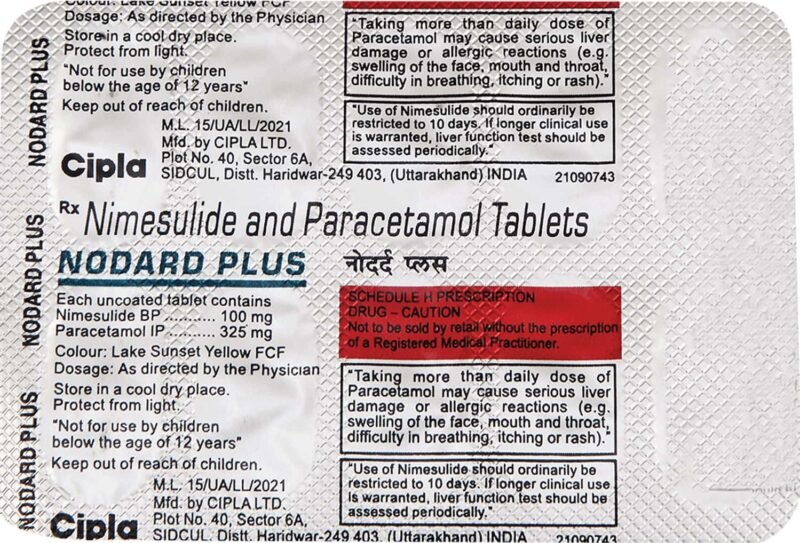 NODARD PLUS TAB