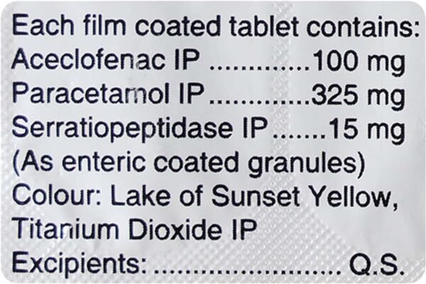OPTIFENAC SP TAB