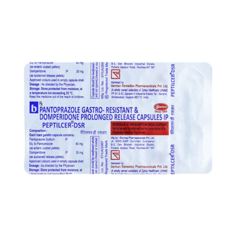 PEPTILCER DSR CAP