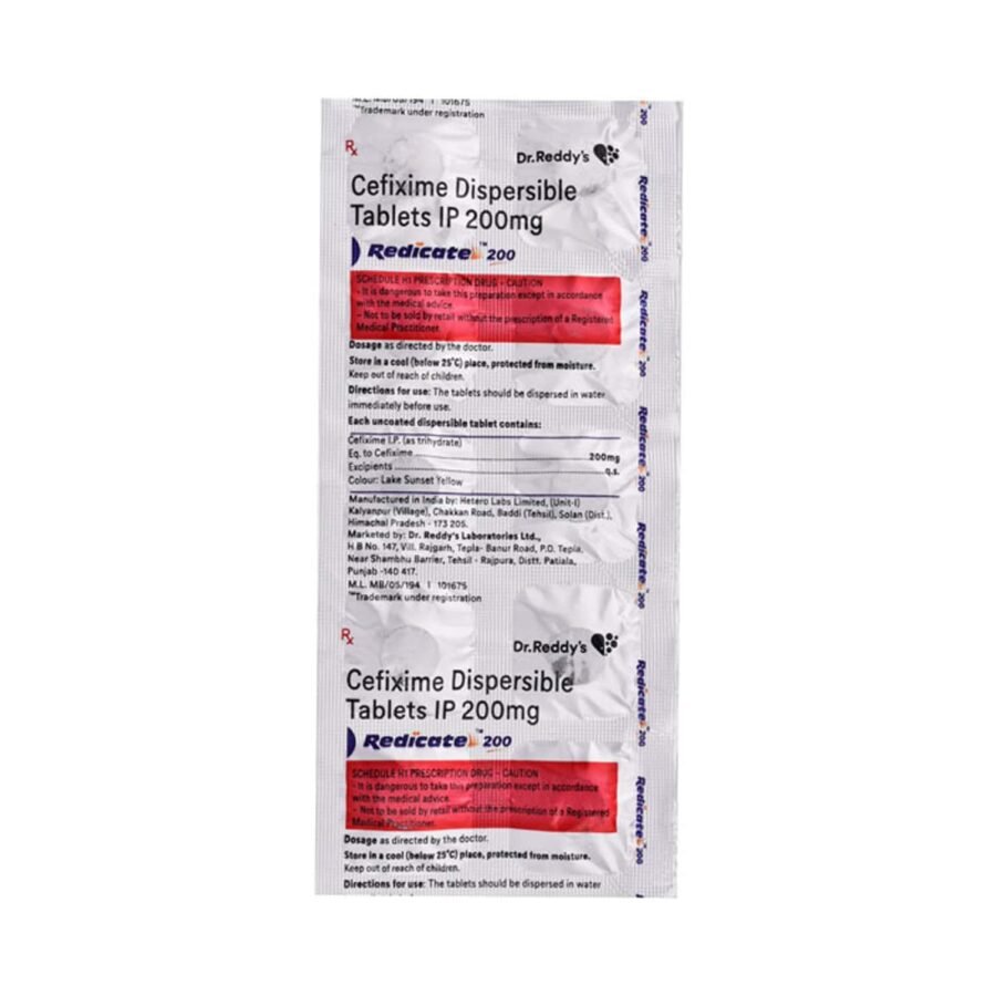 REDIOUT &  CHEWABLE TAB 400/6