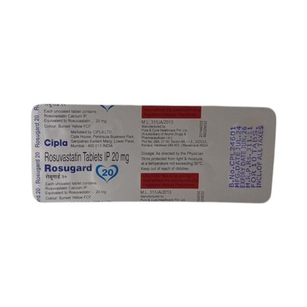ROSUGARD 20 TAB