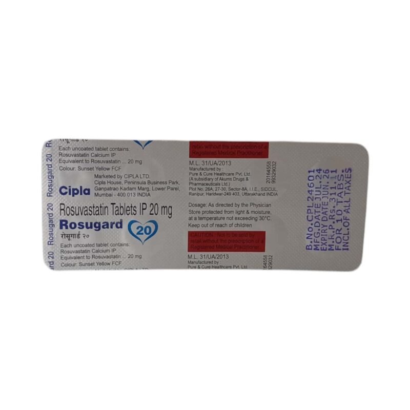 ROSUGARD 20 TAB