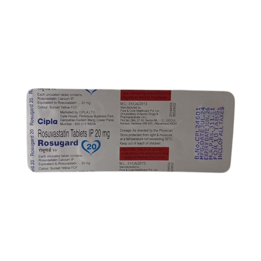 ROSUGARD 20 TAB