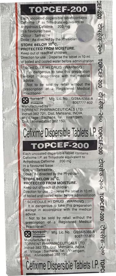 TOPCEF 200 DT TAB