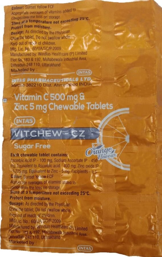 VITCHEW CZ CHEWABLE TAB