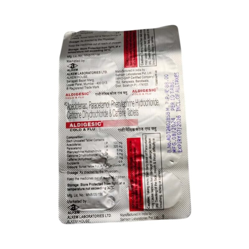 XTPARA COLD & FLU TAB