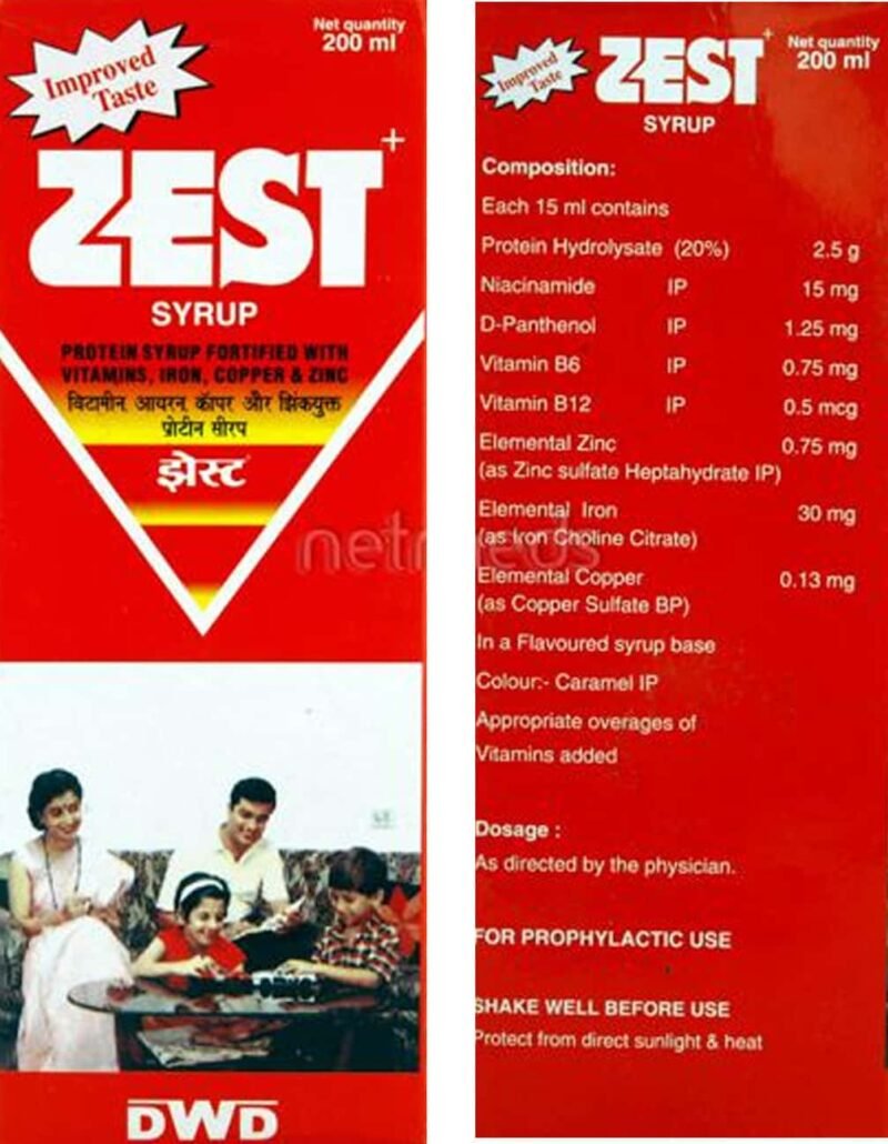 ZYMNET PLUS SYRUP